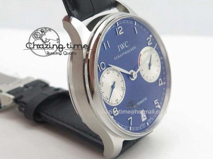MIROTIME 0710 Portuguese Real PR IW500112 ZF 1:1 Laureus Edition On Black Leather Strap A Flexible 7369